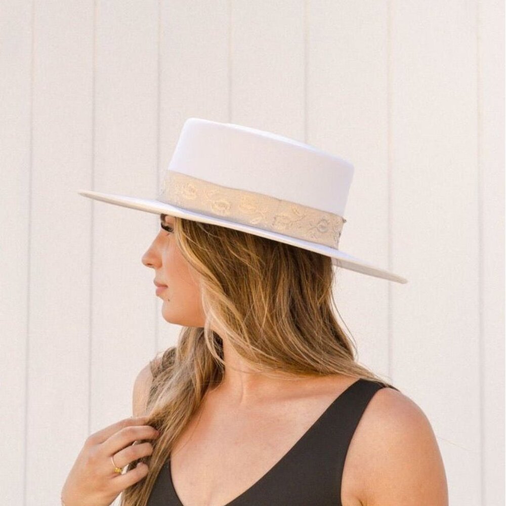 Aura Felt Gambler Hat